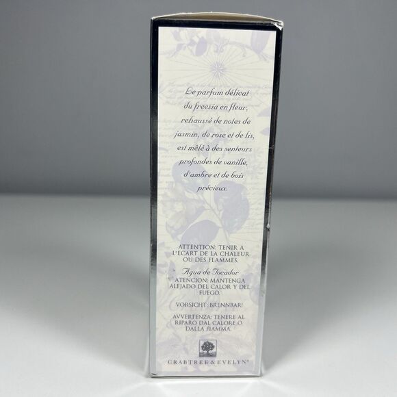 Crabtree & Evelyn Freesia Eau De Toilette 3.4 OZ NIB Discontinued Rare - Picture 5 of 9